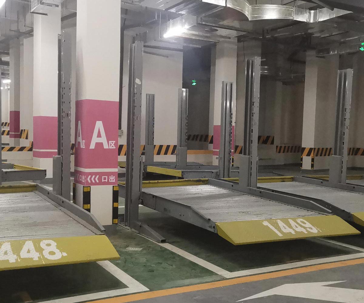 色達(dá)升降橫移機(jī)械立體停車設(shè)備改造