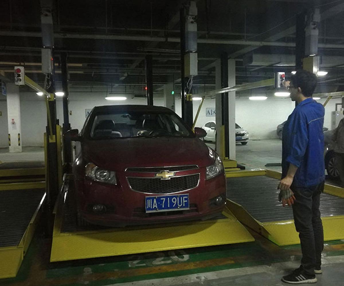 井研簡易升降式機(jī)械停車場租賃