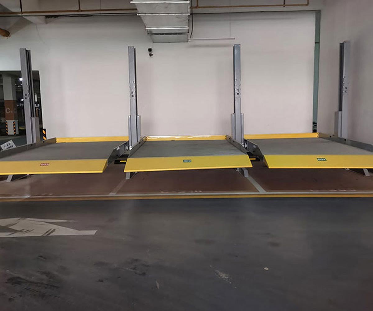 井研橫移式機(jī)械式立體停車設(shè)備安裝