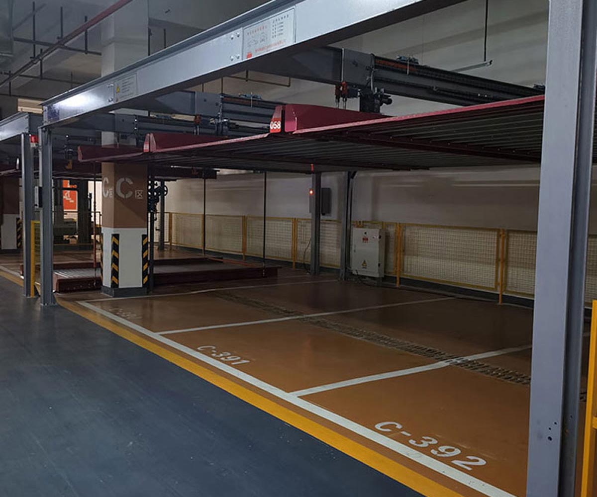 鄰水二柱式簡易升降類立體車庫