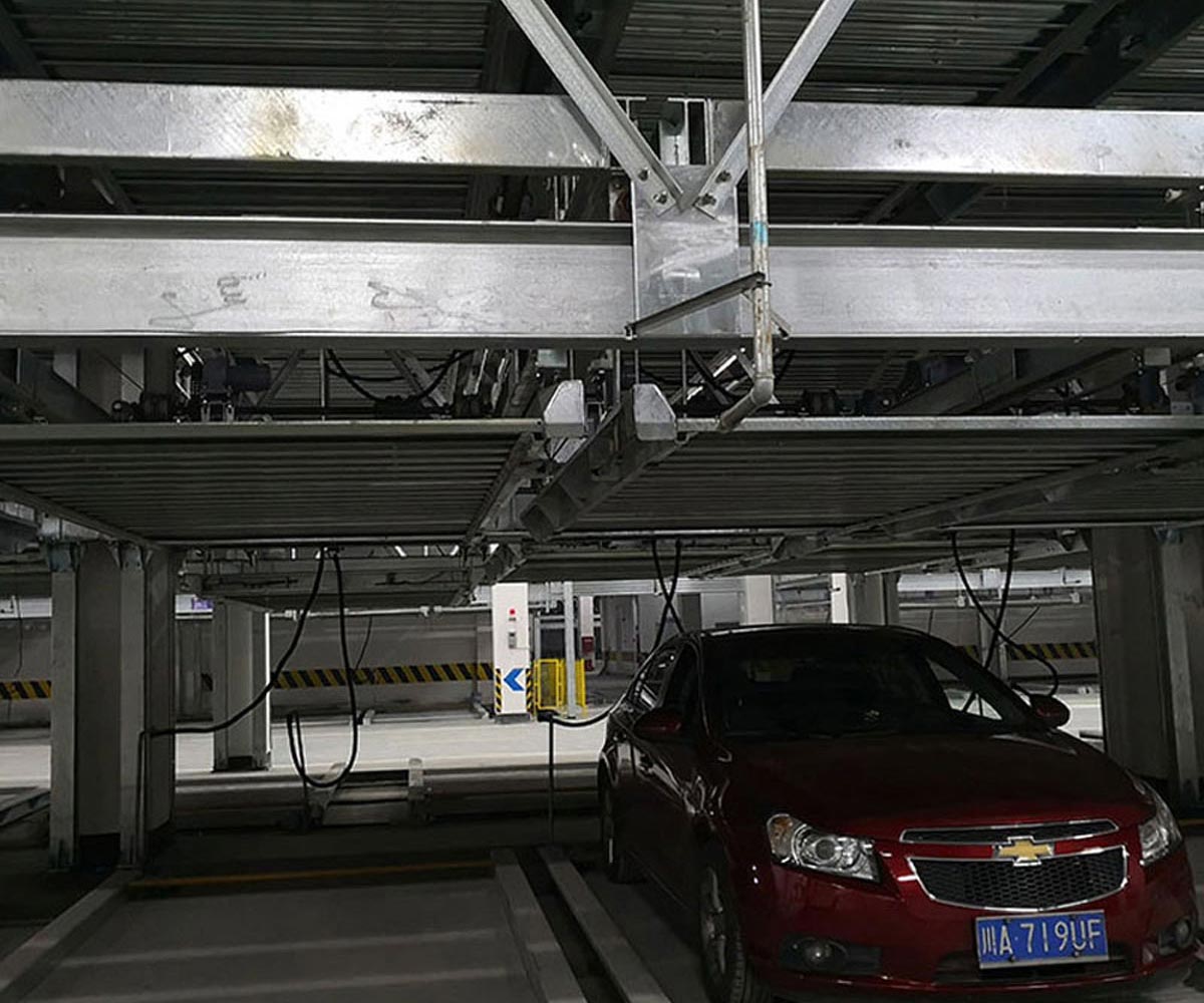 井研PSH五層升降橫移類停車設(shè)備